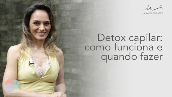 Detox capilar e shampoo antirresíduos