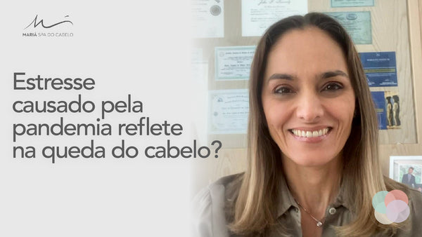 O estresse pode causar a queda de cabelo. Saiba o que fazer e como tratar.