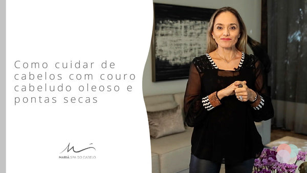 Couro cabeludo oleoso e pontas secas: o que fazer?
