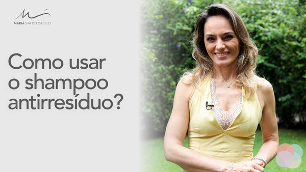 Shampoo antirresíduos: o que ele faz?