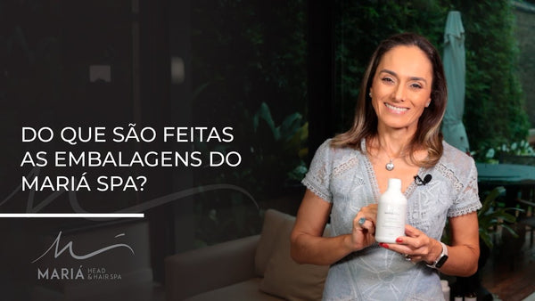 Do que são feitas as embalagens do Mariá Spá?