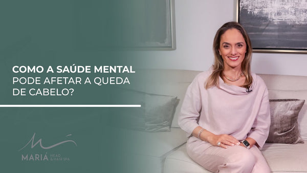 Como a saúde mental pode afetar a queda de cabelo?