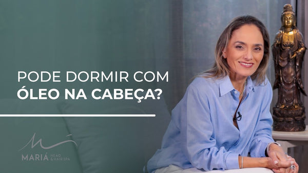 Dormir com óleo nos cabelos é certo?