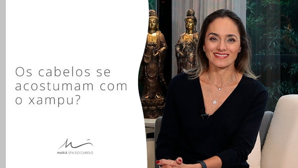 O cabelo se acostuma com o shampoo?