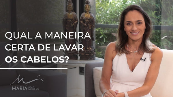 Qual a maneira certa de lavar os cabelos?
