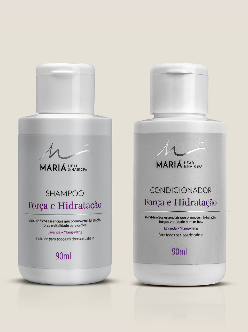 Combo Travel Força e Hidratação - Shampoo e Condicionador