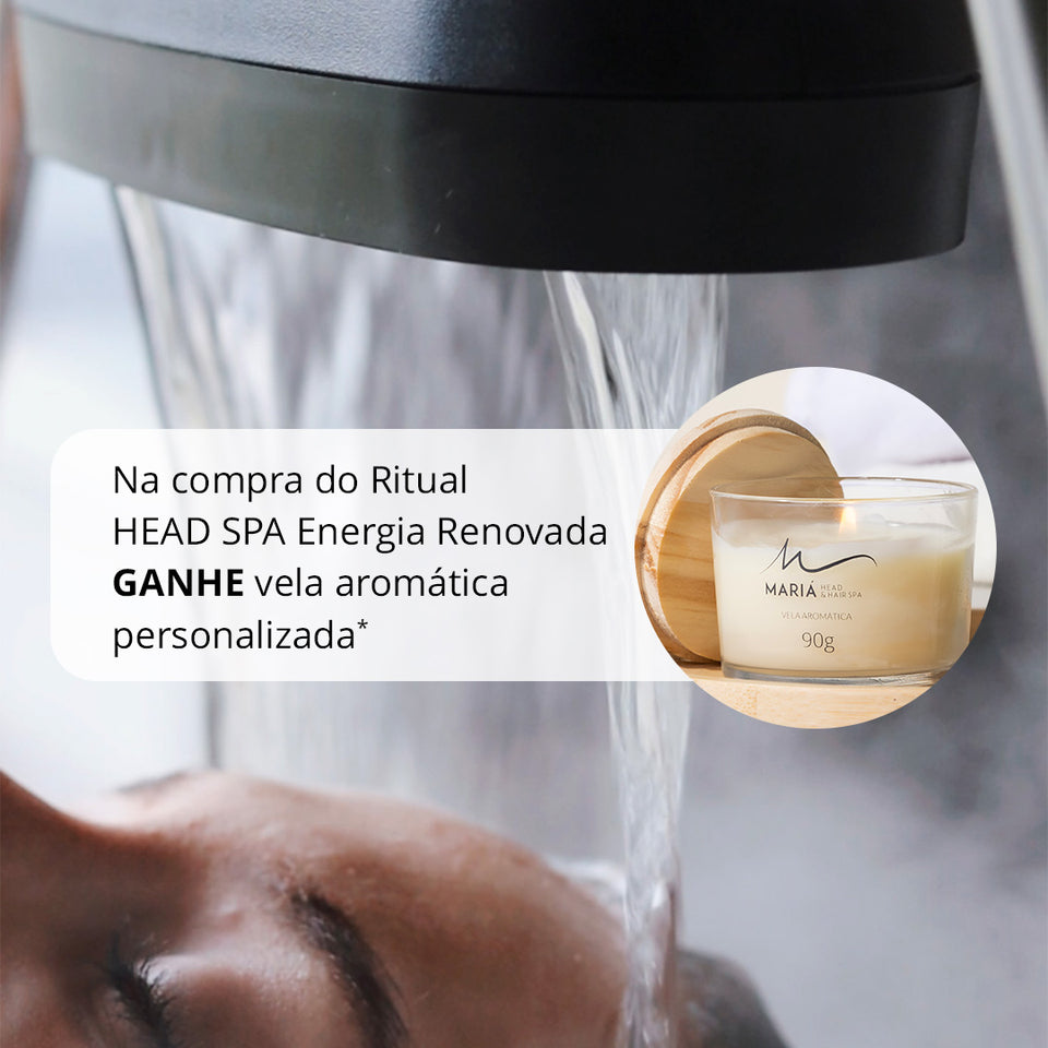 Ritual Head Spa Energia Renovada - Ganhe Vela Aromática