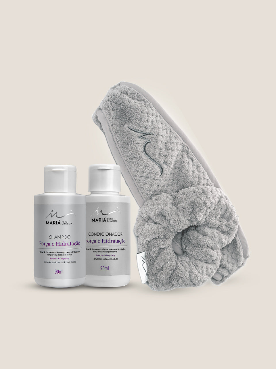 Shampoo e Condicionador 90ml + Kit Kami
